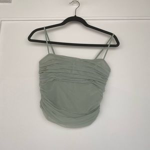 Aritzia - Ten by Babaton green tank top